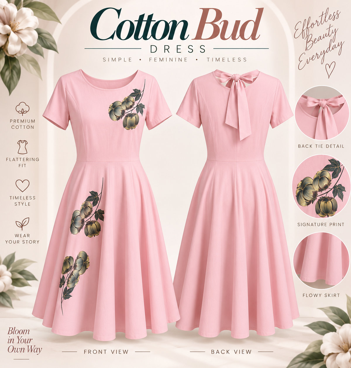 Lucy 50’s Style Dress